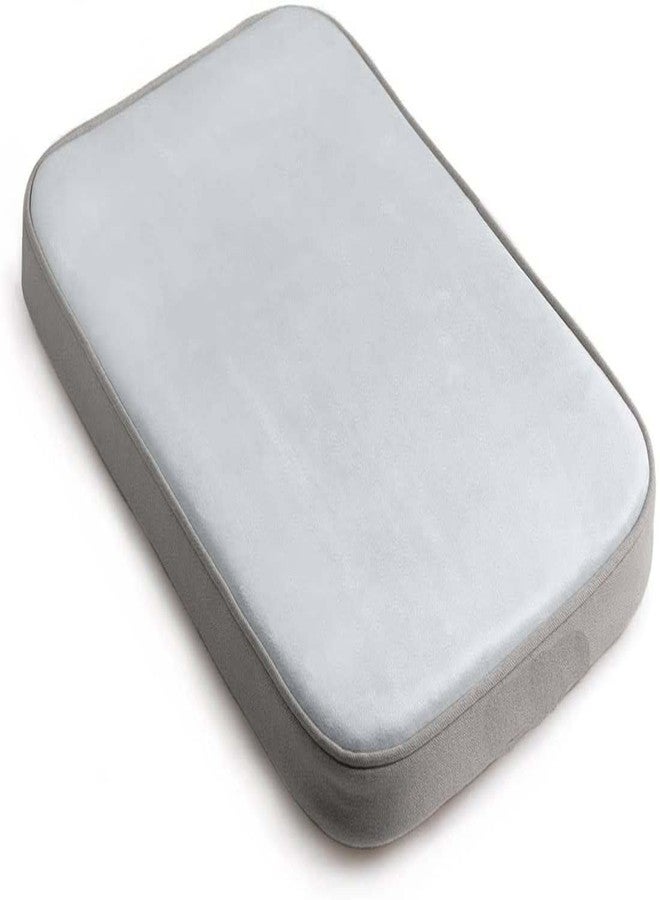 Fluffy's Snooz Dog Bed - Foam Pet Crate Pad for Puppies (Grey, Large) - Image 2